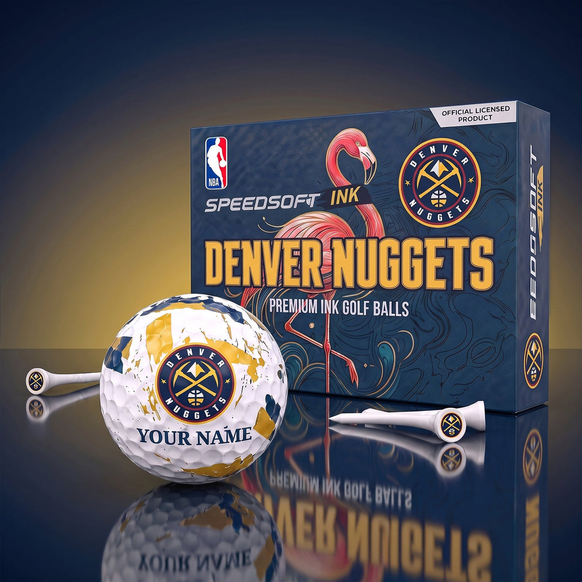 PREMIUM NBA X DN EXCLUSIVE PERSONALIZED GOLF BALL SET LIMITED EDTION