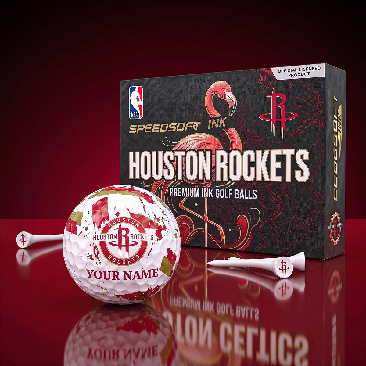 PREMIUM NBA X HR EXCLUSIVE PERSONALIZED GOLF BALL SET LIMITED EDTION