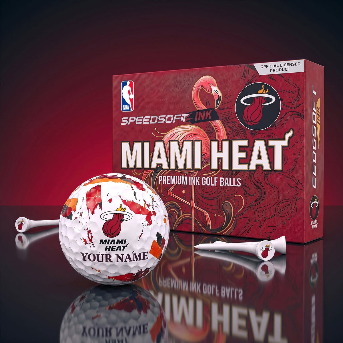 PREMIUM NBA X MH EXCLUSIVE PERSONALIZED GOLF BALL SET LIMITED EDTION
