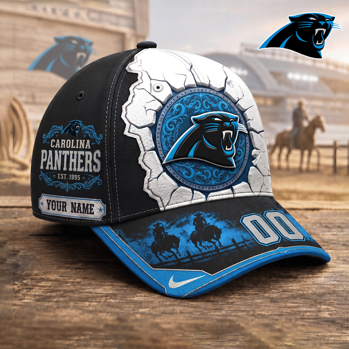 PREMIUM NFL X CAR EXCLUSIVE Heritage Personalized Cap