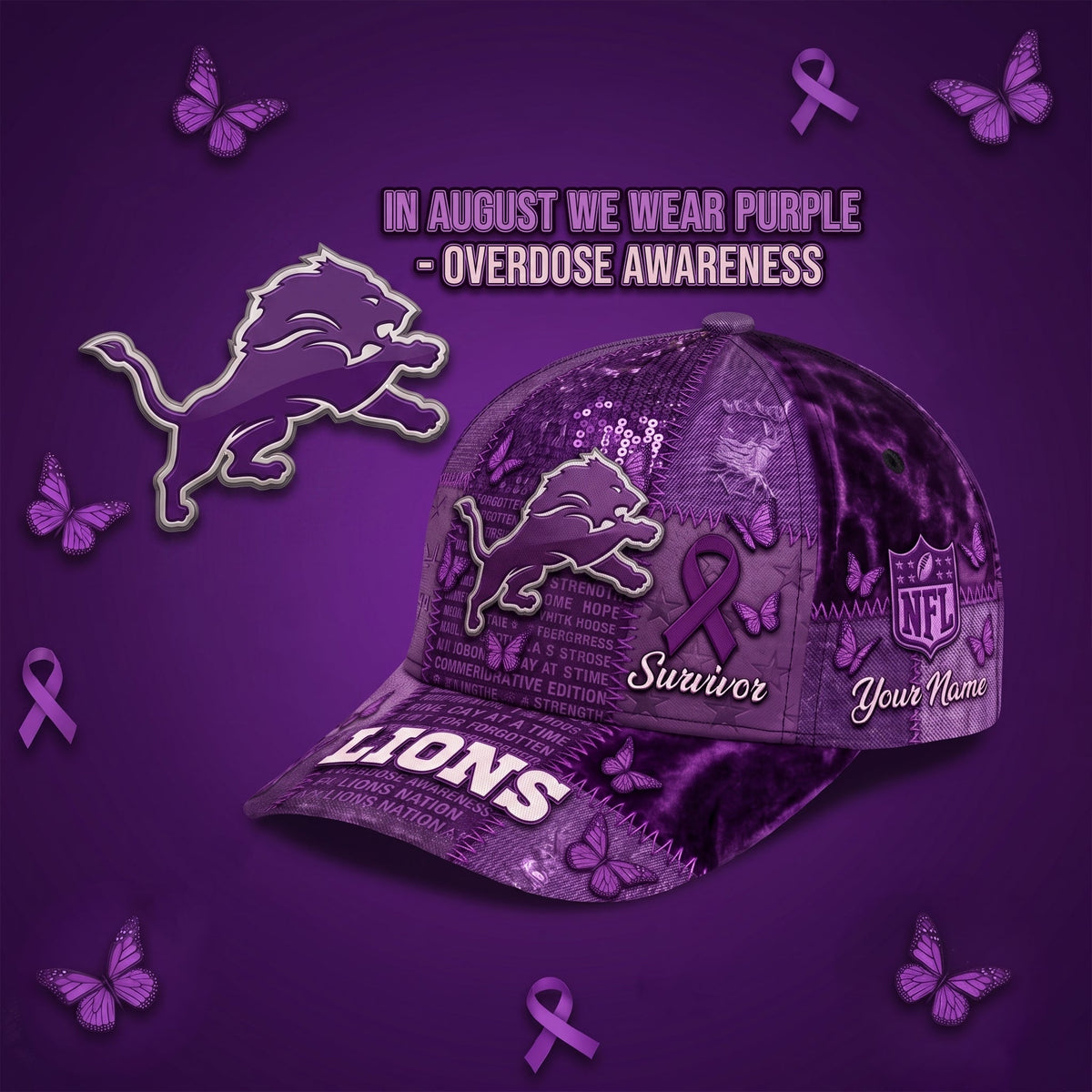 PREMIUM NFL X DL EXCLUSIVE OA PERSONALIZED CAP