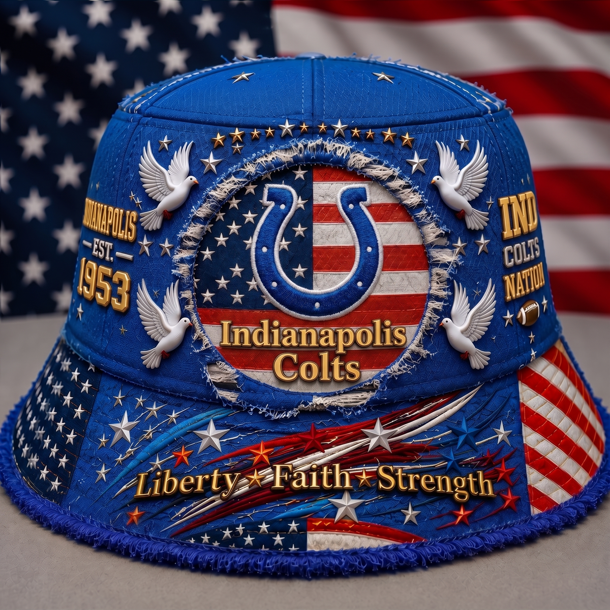 PREMIUM NFL X IC EXCLUSIVE BUCKET HAT FOR SUMMER HOLIDAY