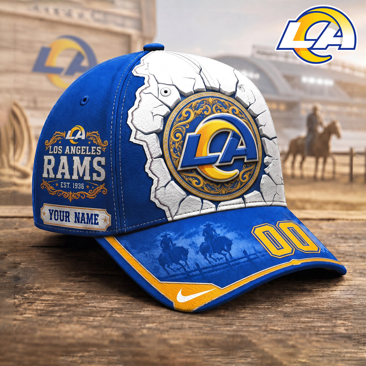 PREMIUM NFL X LAR EXCLUSIVE Heritage Personalized Cap