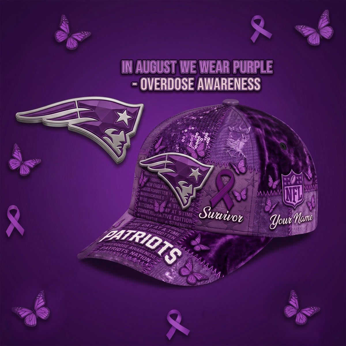 PREMIUM NFL X NEP EXCLUSIVE OA PERSONALIZED CAP