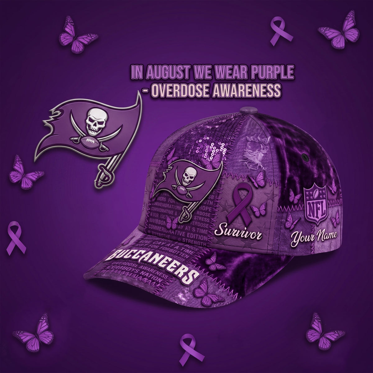 PREMIUM NFL X TBB EXCLUSIVE OA PERSONALIZED CAP