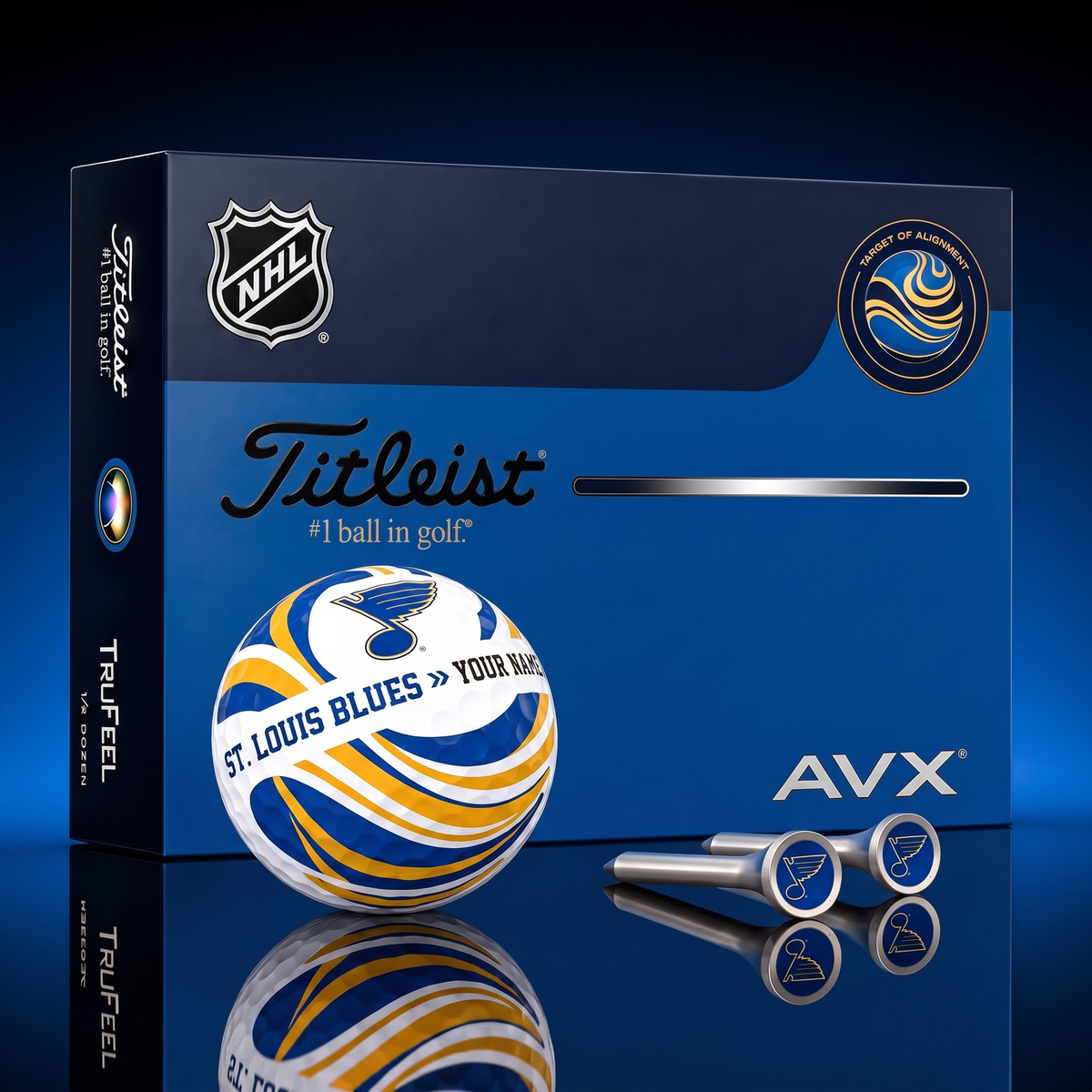 PREMIUM NHL X SLB EXCLUSIVE TOURNAMENT PERSONALIZED GOLF BALL V6 COLLECTION