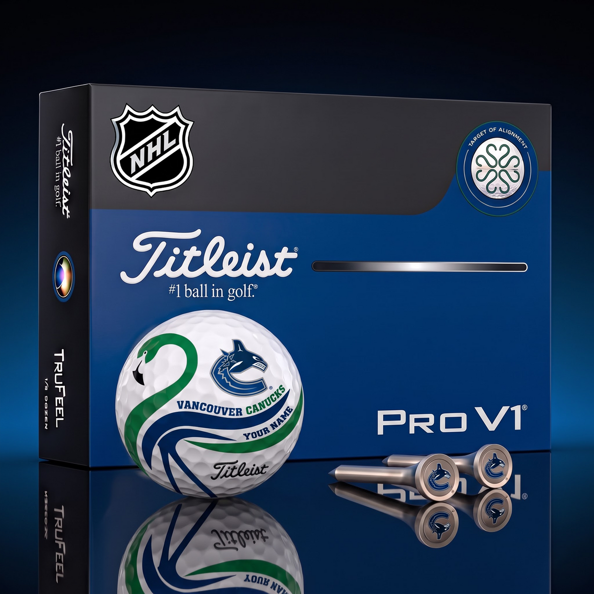 PREMIUM NHL X VC EXCLUSIVE Flamingo Custom GOLF BALL Tournament Edition