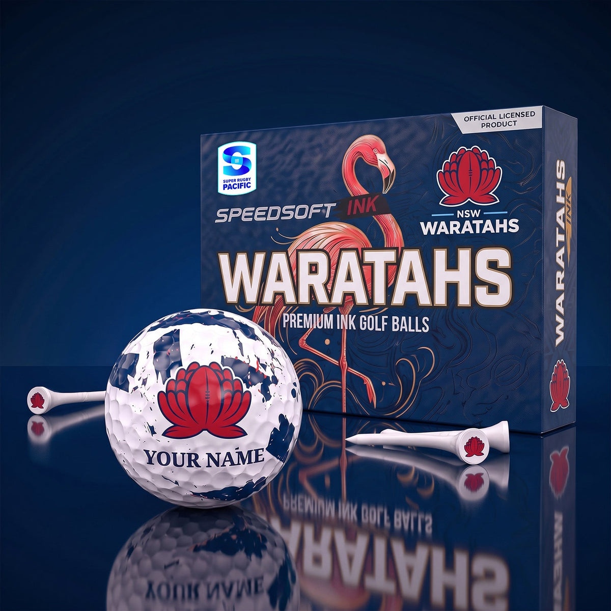 PREMIUM SRP X NSW EXCLUSIVE PERSONALIZED GOLF BALL SET LIMITED EDTION