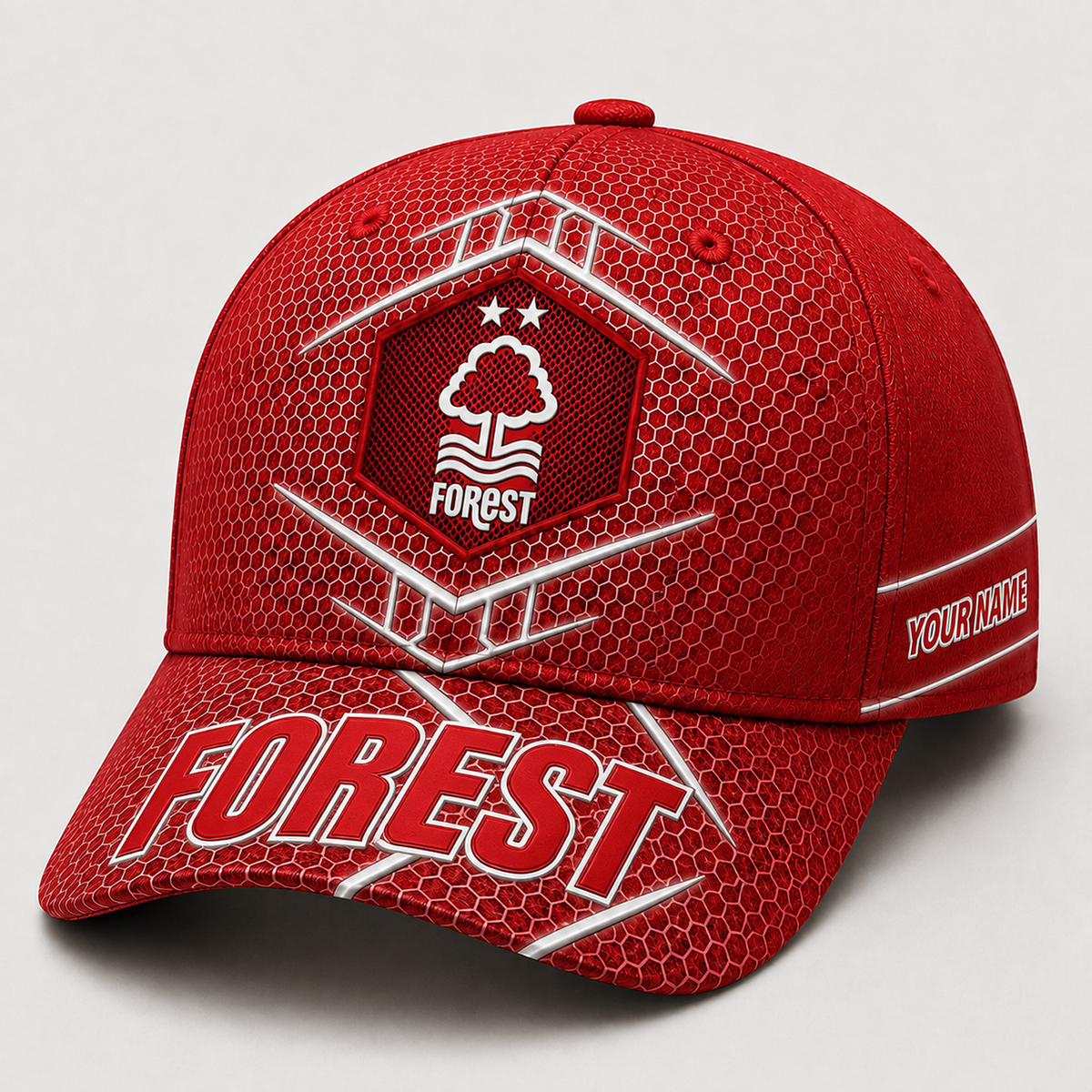 Premium EPL x NFO Honeycomb Custom Name Cap for Loyal Fans