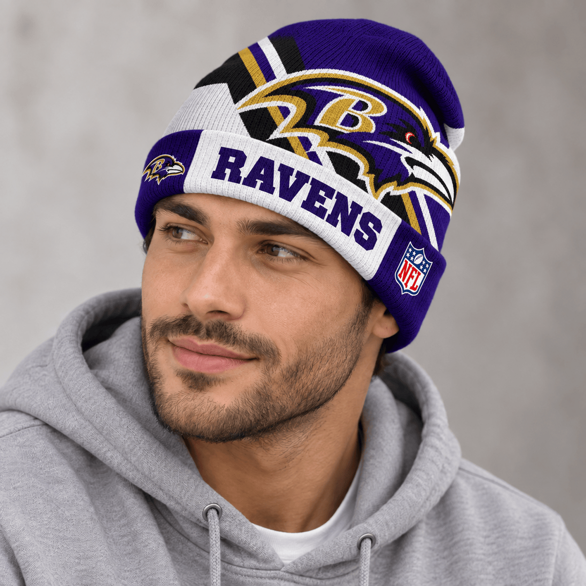 Premium NFL x ATL Cold Snap Statement Beanie Hat