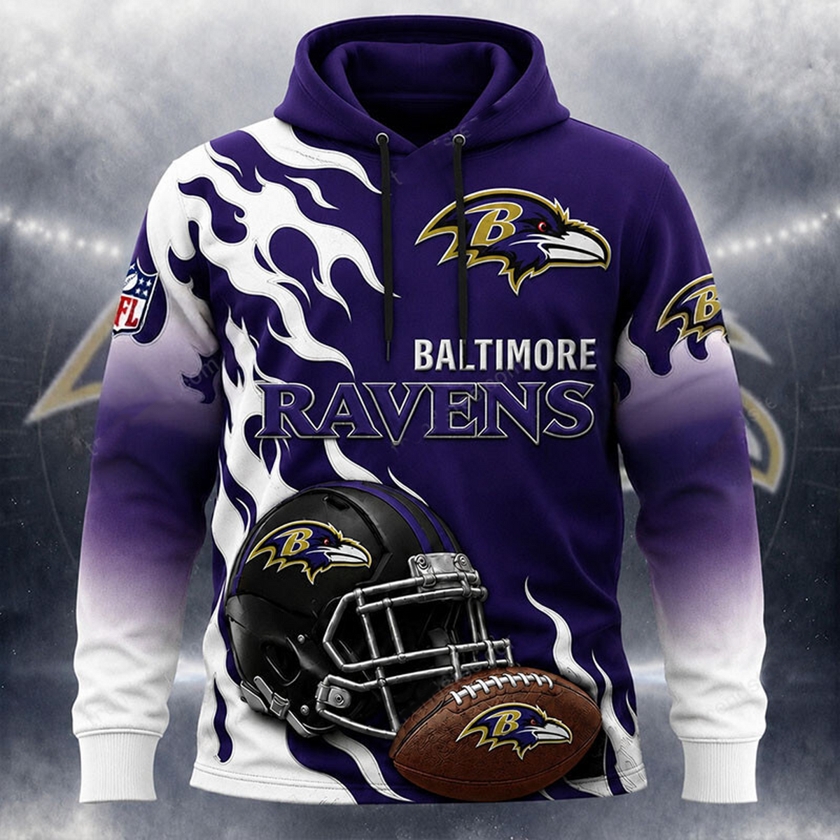 Premium NFL x BAL Fire Limited Aparael