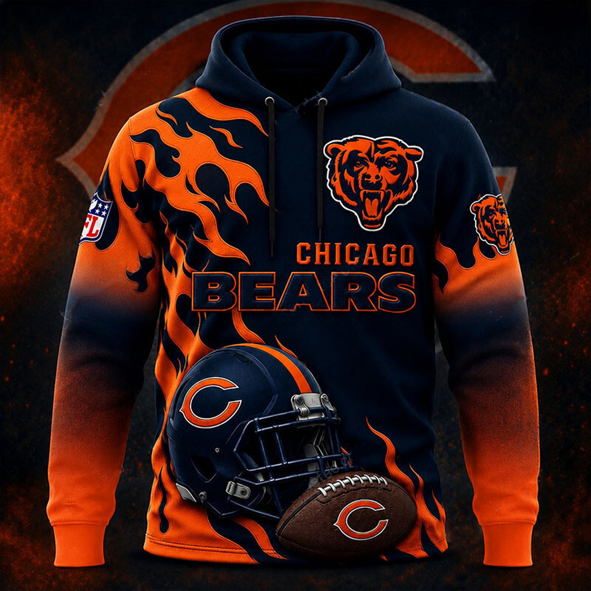 Premium NFL x CHI Fire Limited Aparael