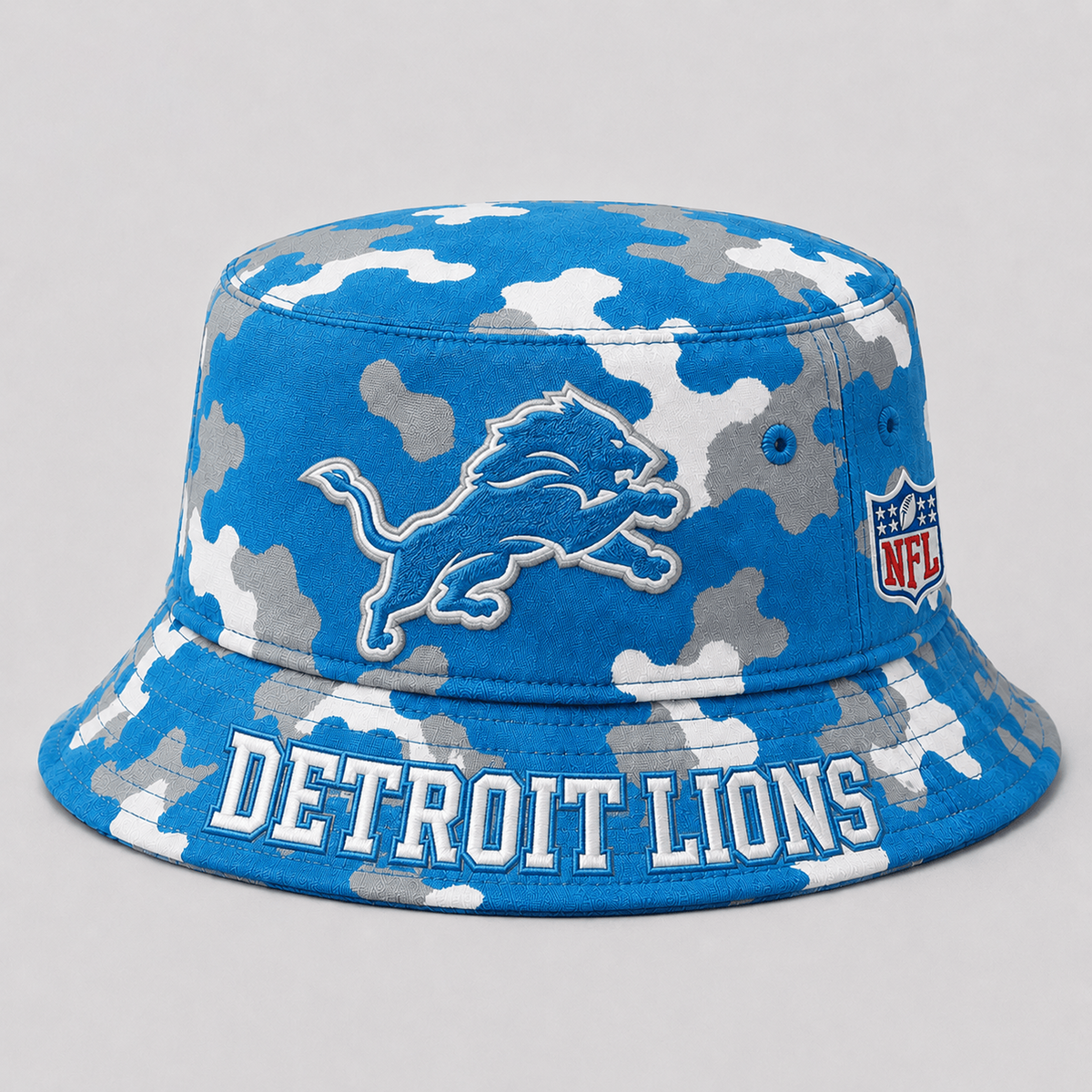 Premium NFL x DET Camo Bucket Hat