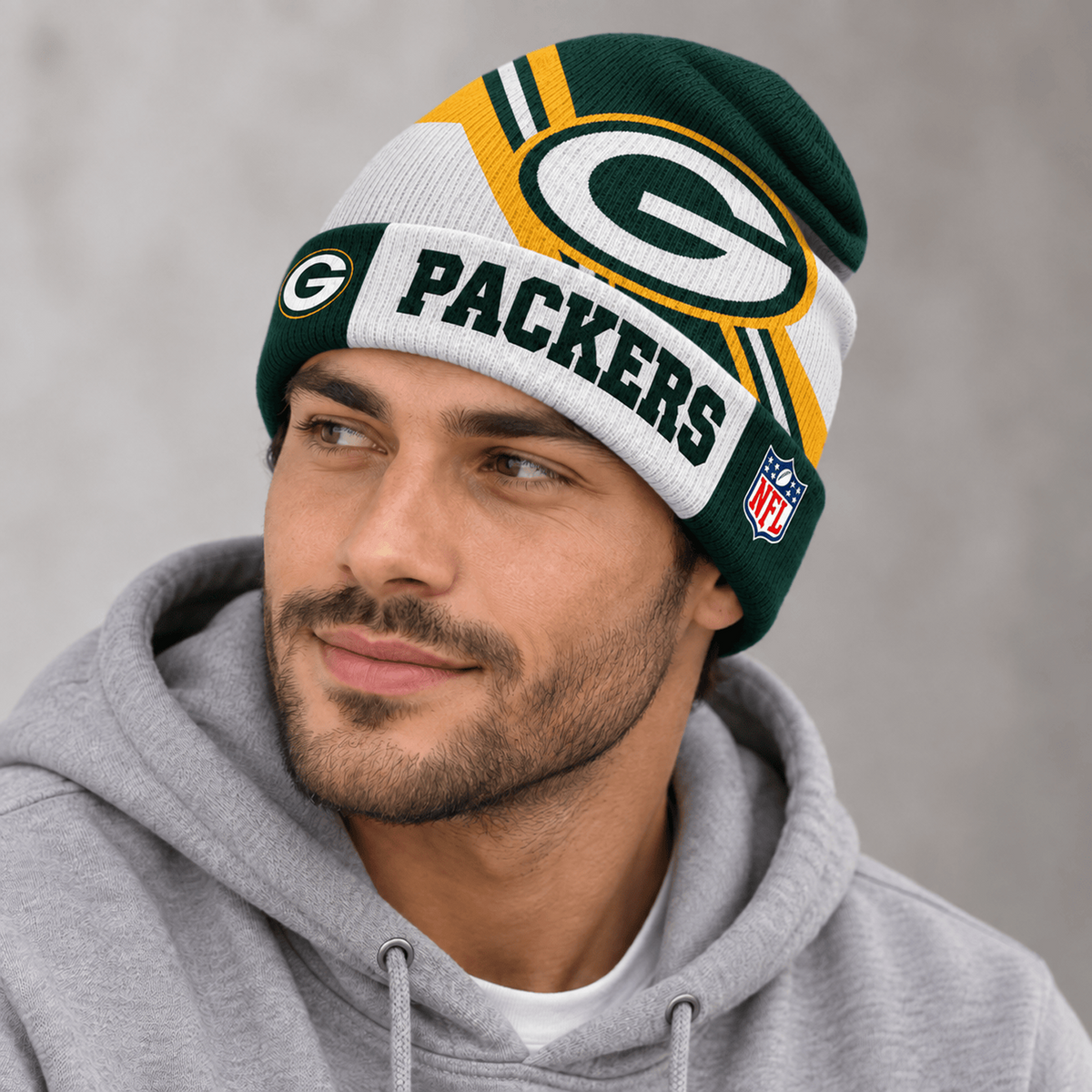 Premium NFL x DET Cold Snap Statement Beanie Hat