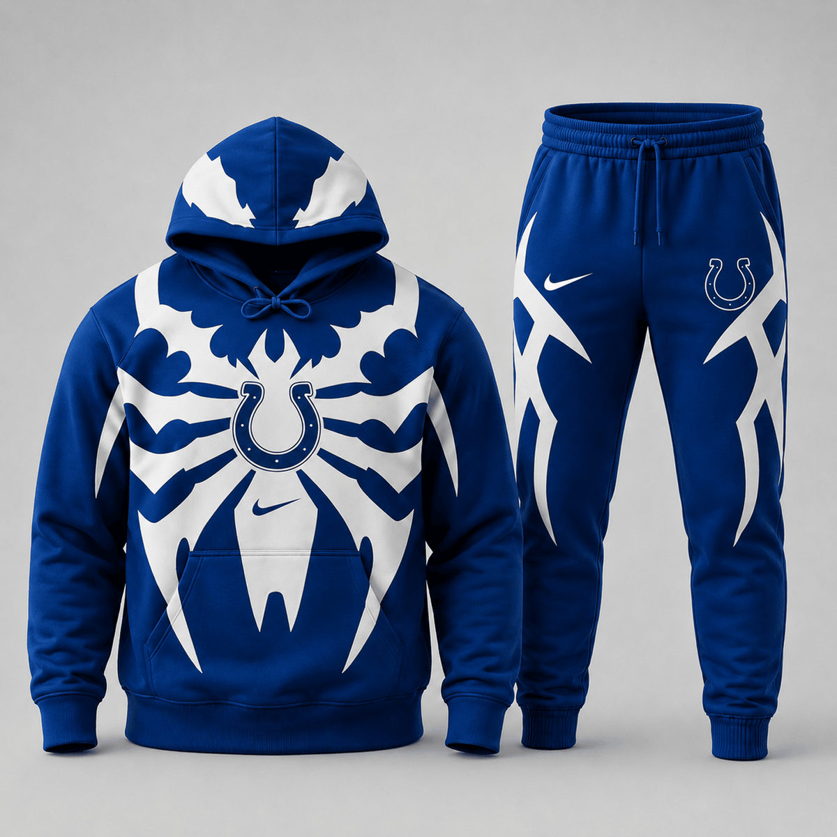 Premium NFL x IND Spider Web Graphic Hoodie & Jogger Pants Set
