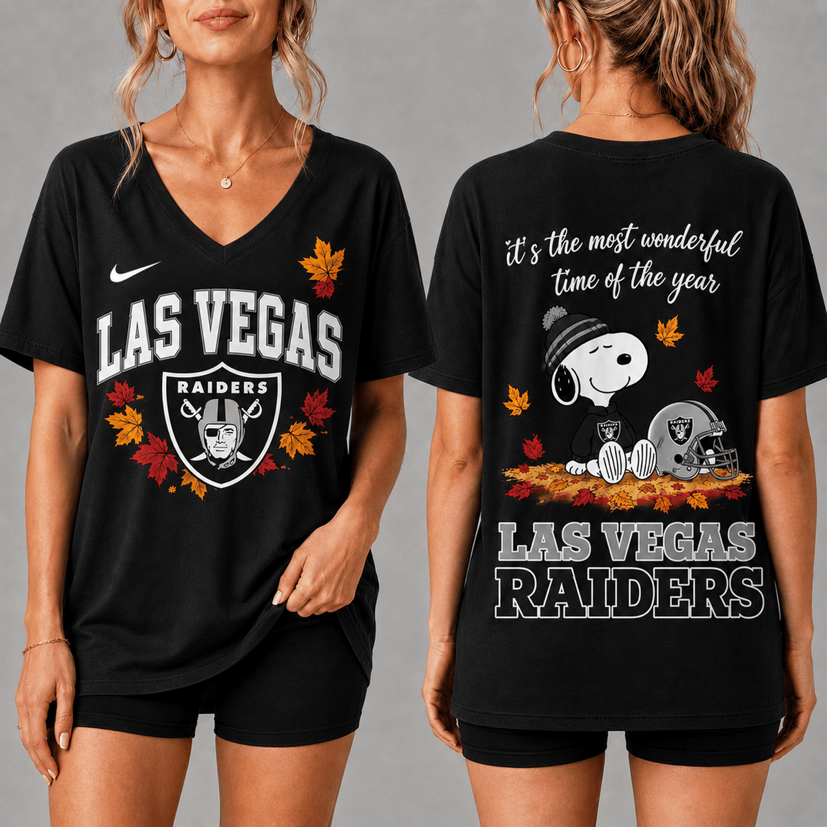 Premium NFL x LVR Fall Football Season Comfort V-neck