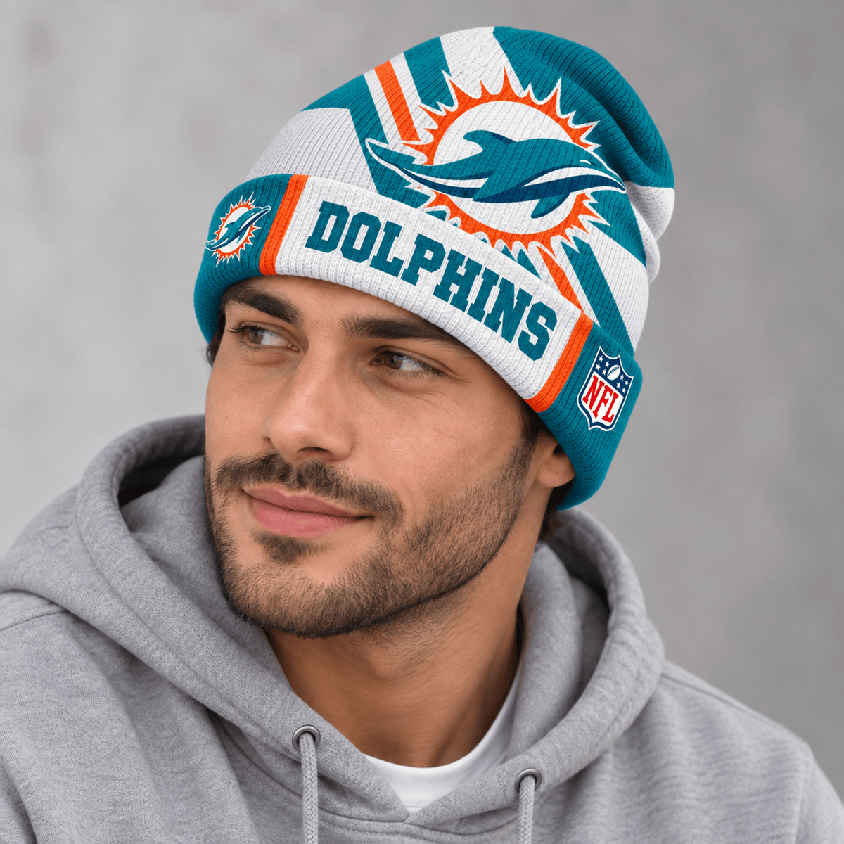 Premium NFL x LVR Cold Snap Statement Beanie Hat
