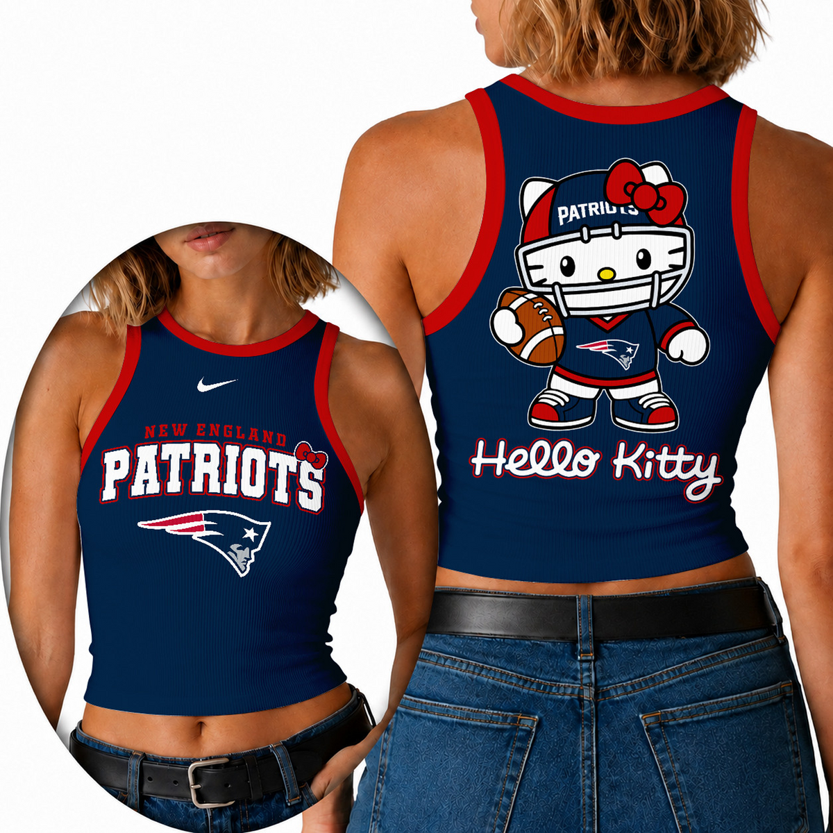 Premium NFL x NEP Hello Kitty Tank Top
