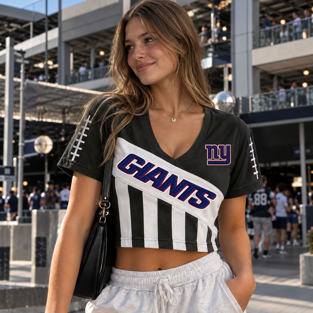 Premium NFL x NYG T Shirt V-neck