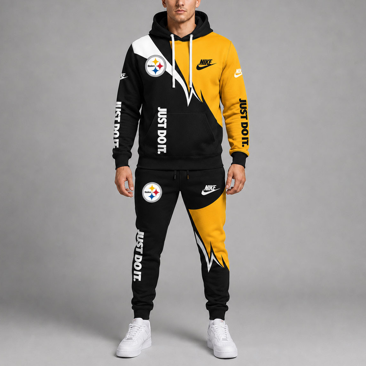 Premium NFL x PIT Team Colors Tracksuit Set