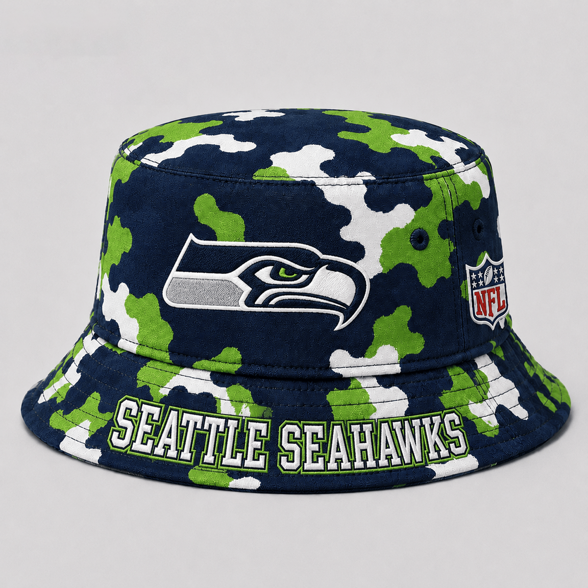 Premium NFL x SEA Camo Bucket Hat