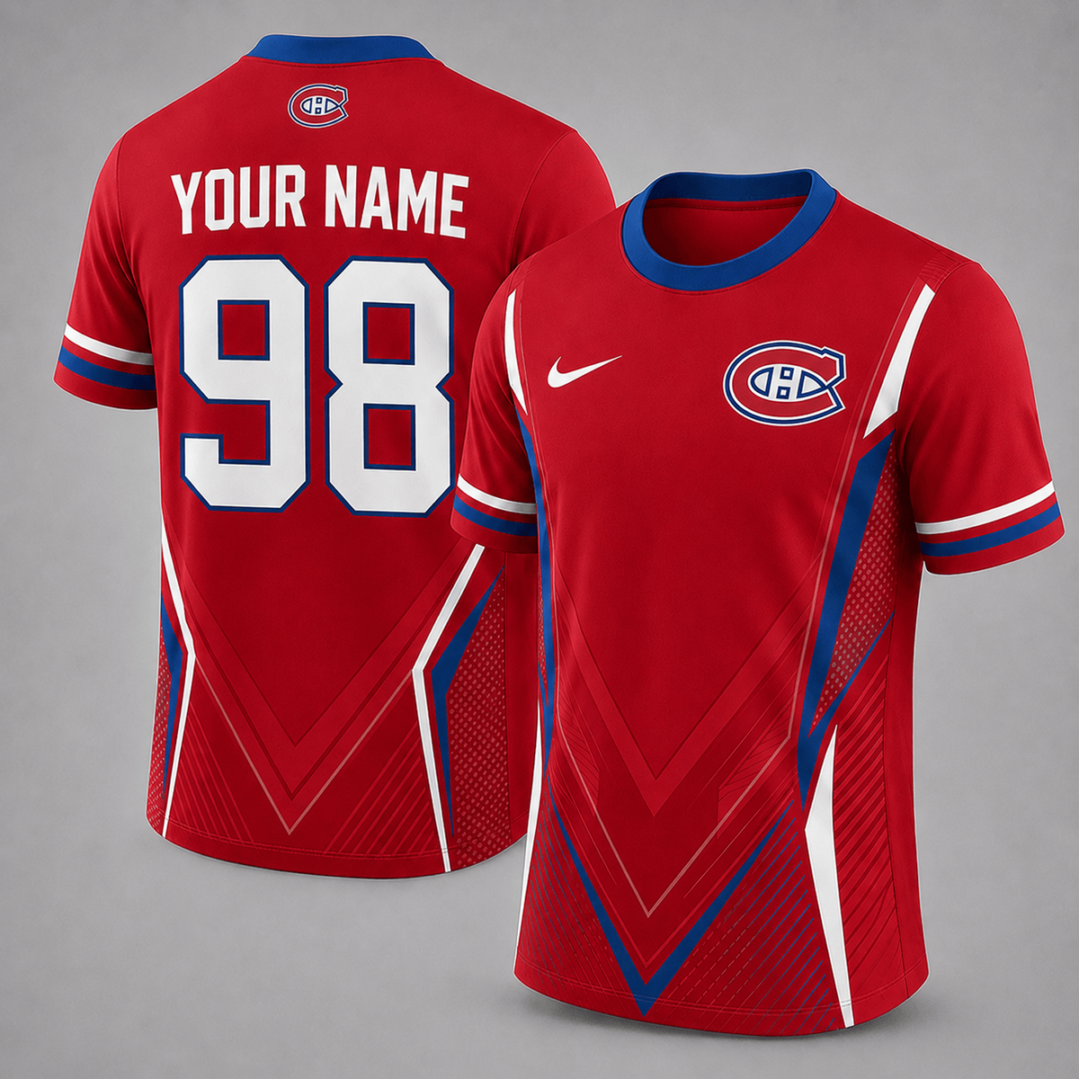 Premium NHL x MC Personalized Game Day Fan Top T-Shirt