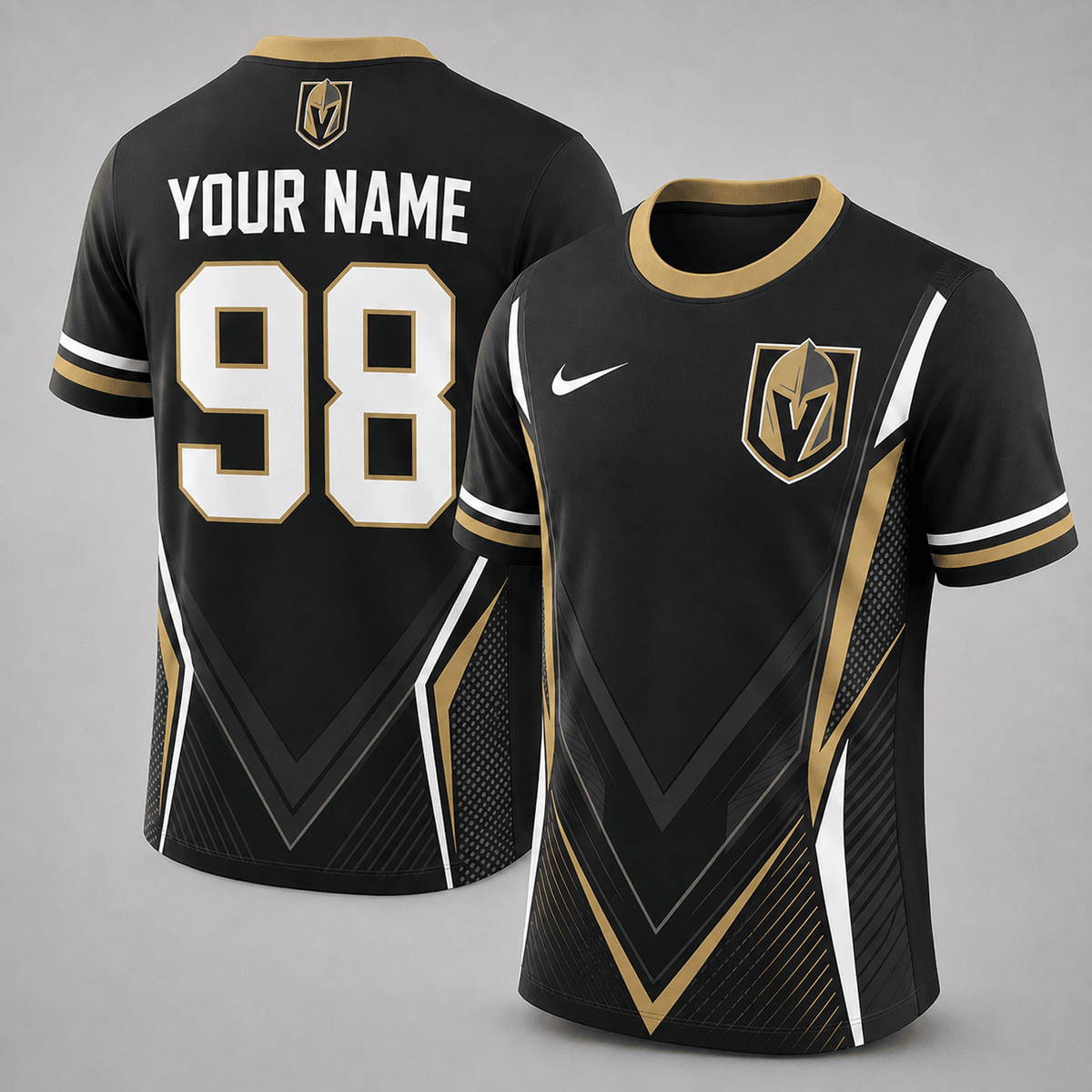 Premium NHL x VGK Personalized Game Day Fan Top T-Shirt