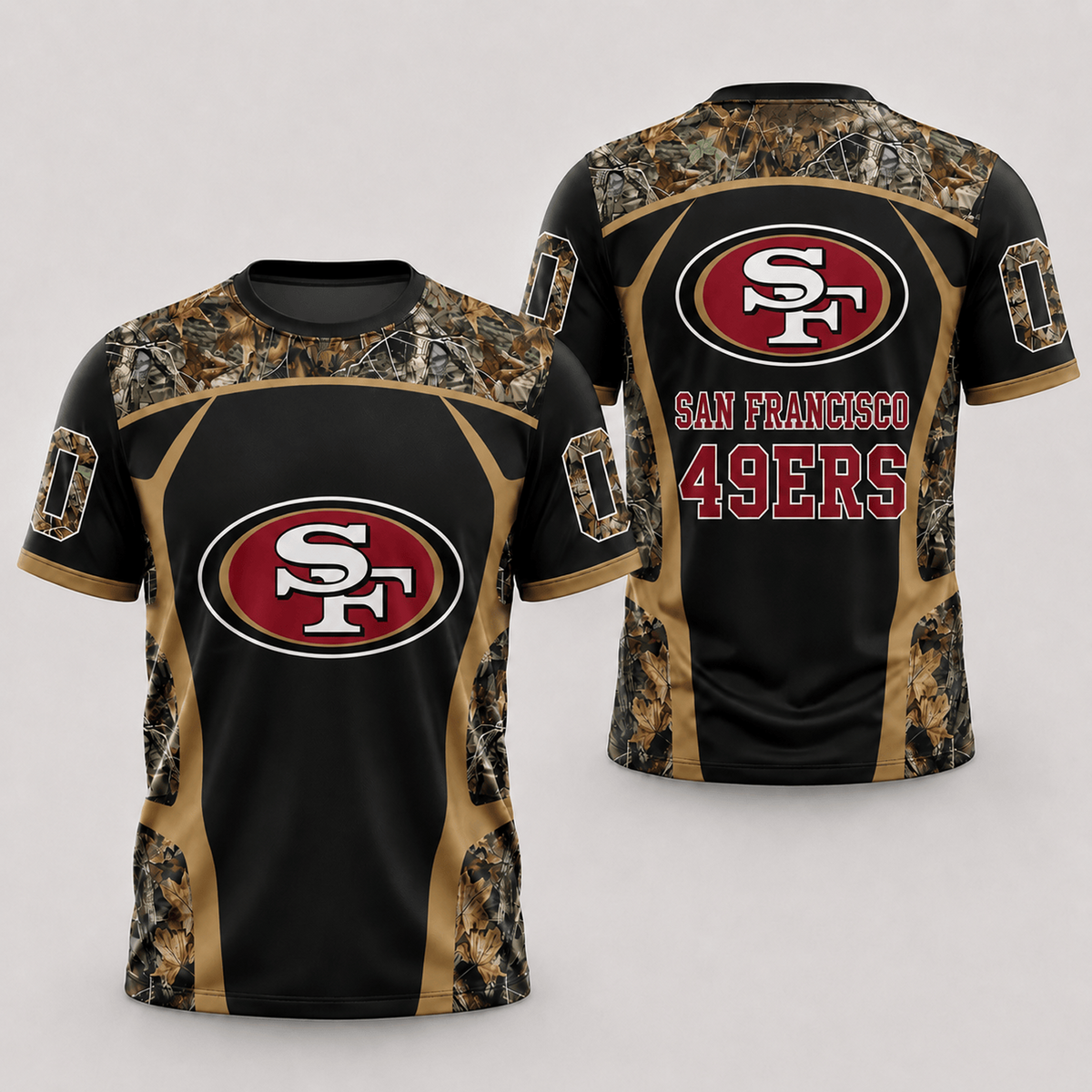 SF x NFL Hunting Camo 3D Shirt