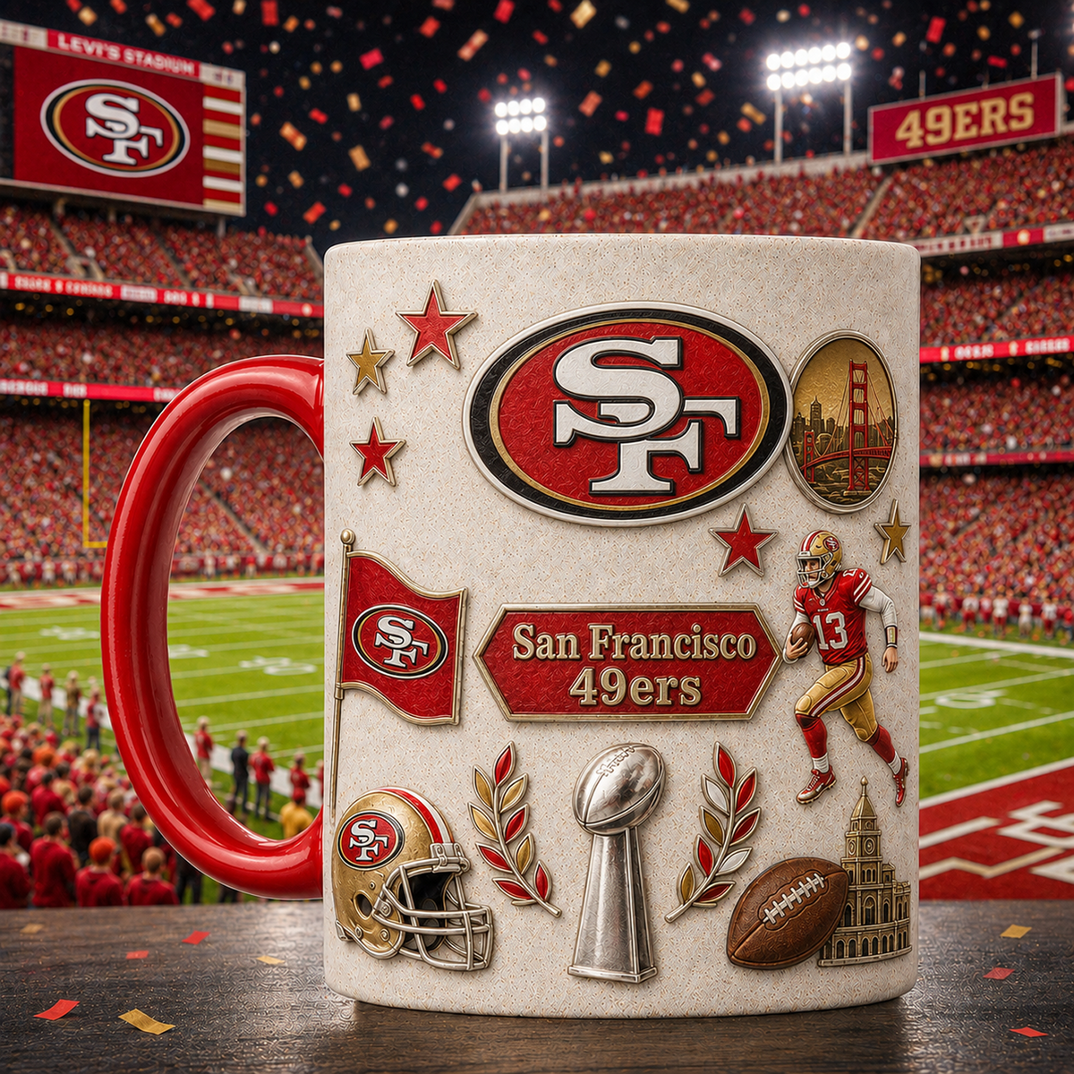 SF x NFL Premium Fan Pride Mug