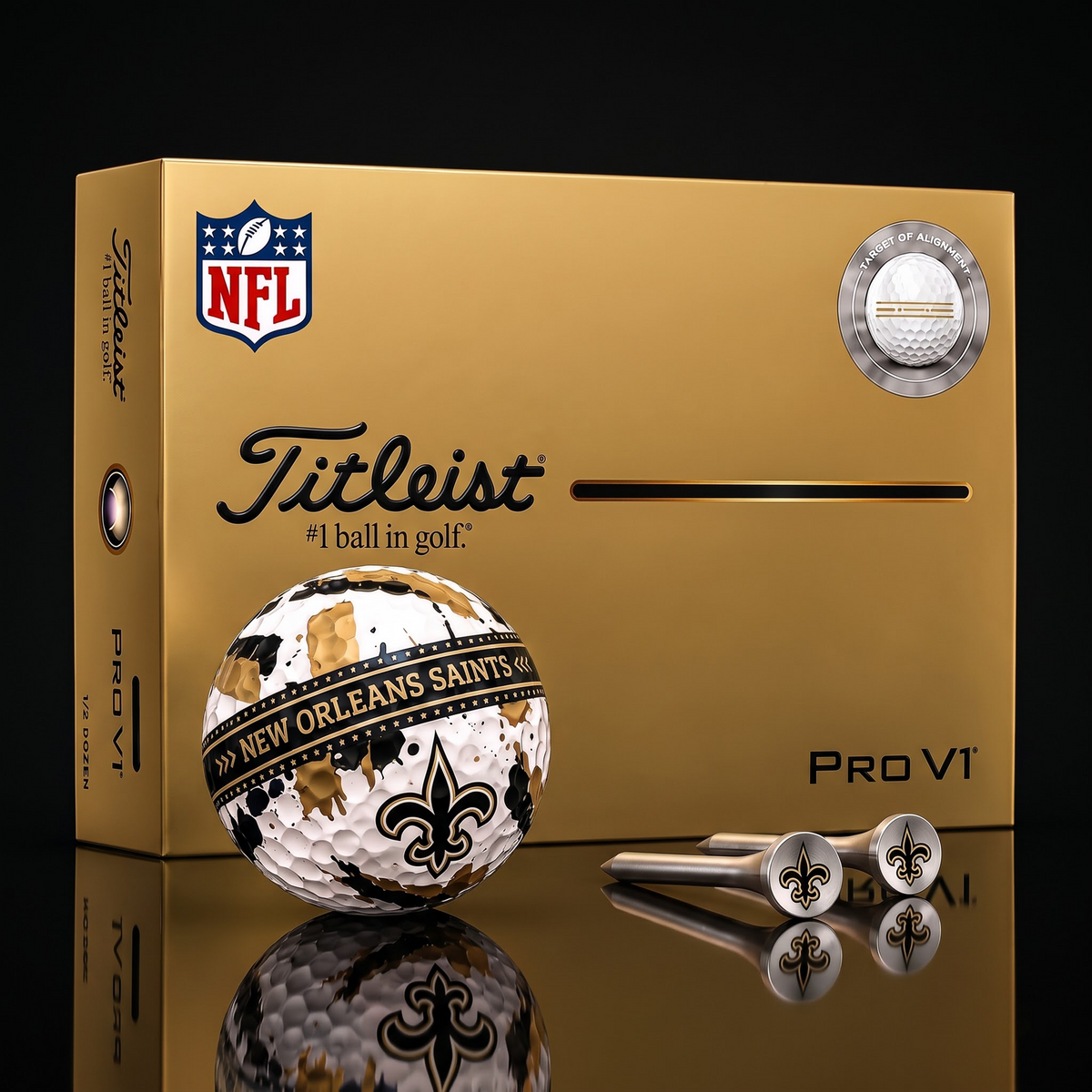 SIGNATURE NFL X NOS DELUXE PERSONALIZED GOLF BALL LIMITED EDITION