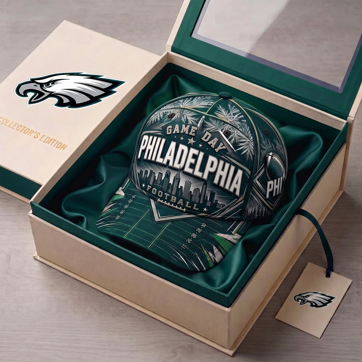 SIGNATURE NFL X PHI DELUXE FOOTBALL HAT LIMITED EDITION