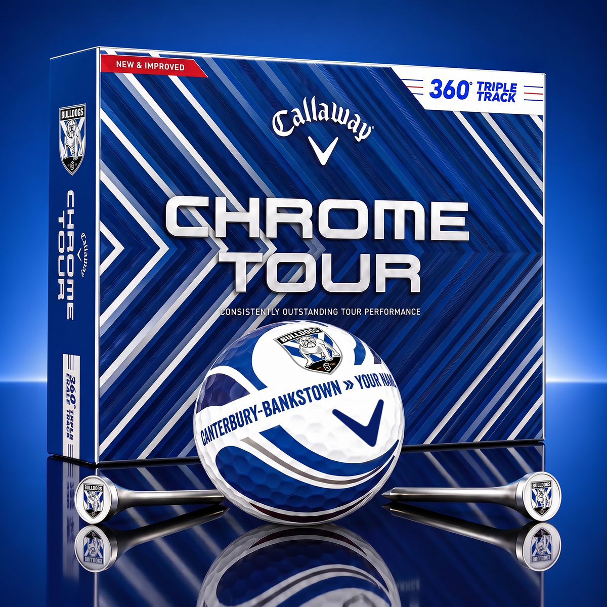 SIGNATURE NRL X CBB EXCLUSIVE TOURNAMENT PERSONALIZED GOLF BALL V3 COLLECTION NDT VHM 270826
