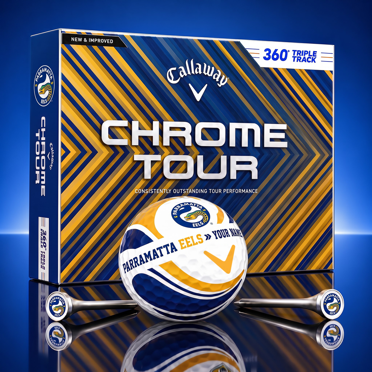 SIGNATURE NRL X PE EXCLUSIVE TOURNAMENT PERSONALIZED GOLF BALL V3 COLLECTION NDT VHM 270826