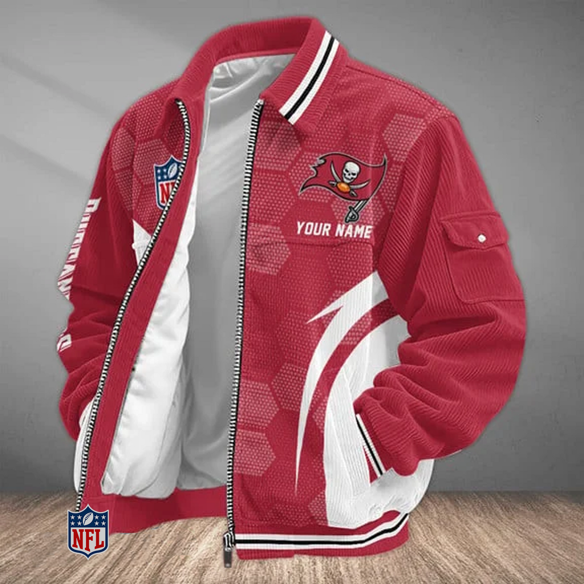 TB x NFL Classic Varsity Corduroy Jacket