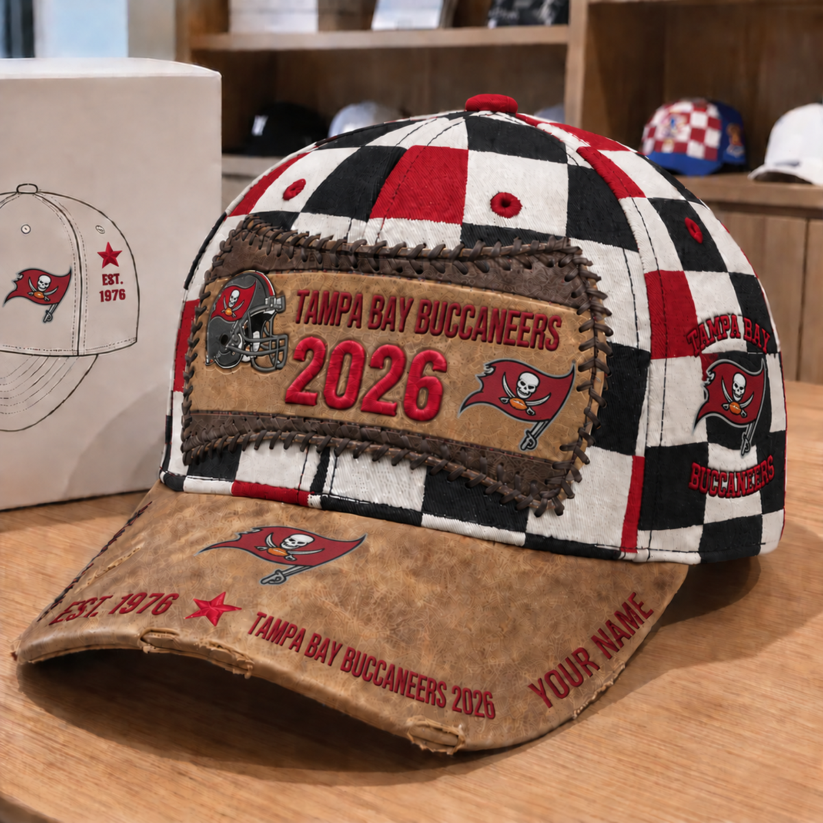 TB x NFL Vintage Casual Football Hat