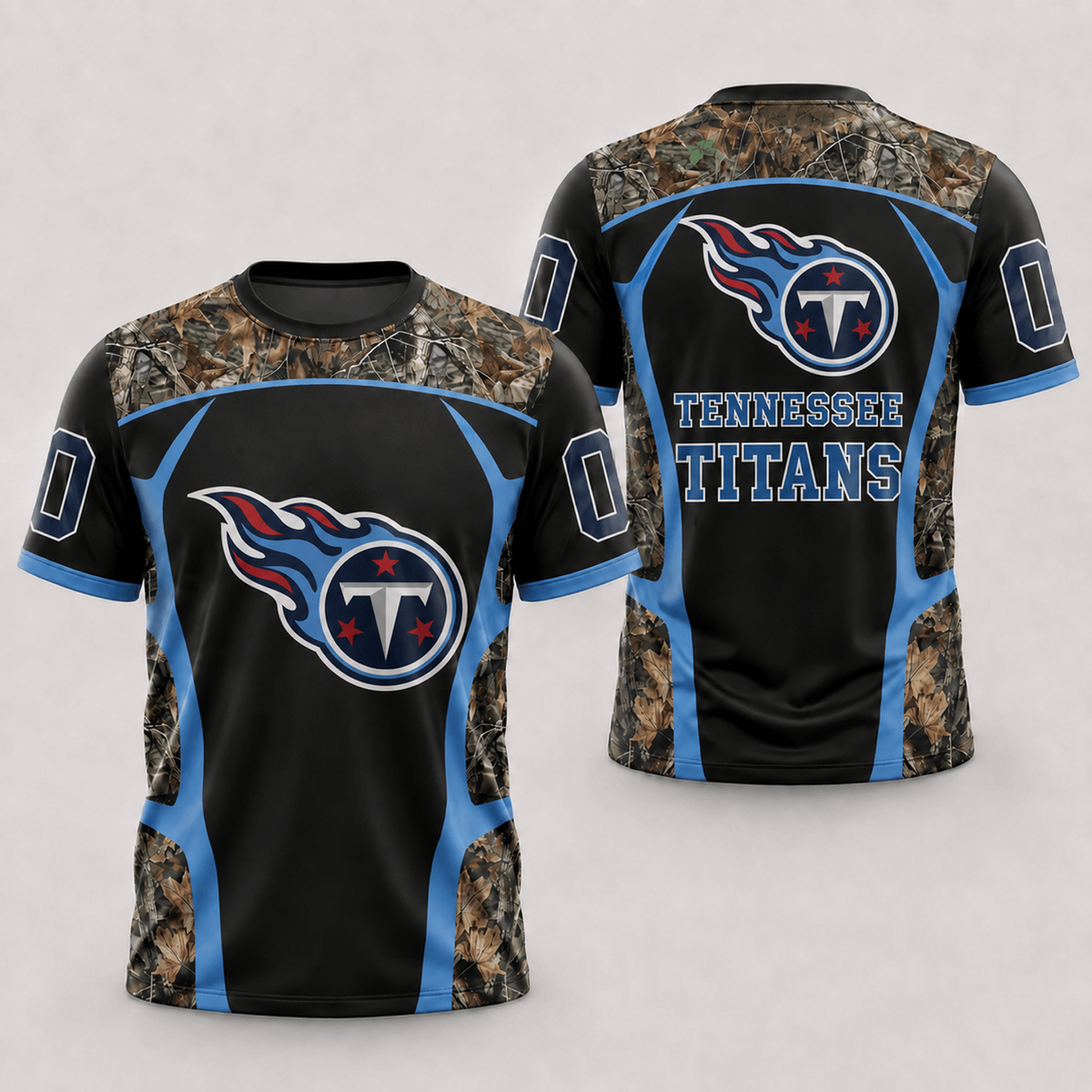 TEN x NFL Hunting Camo 3D Shirt