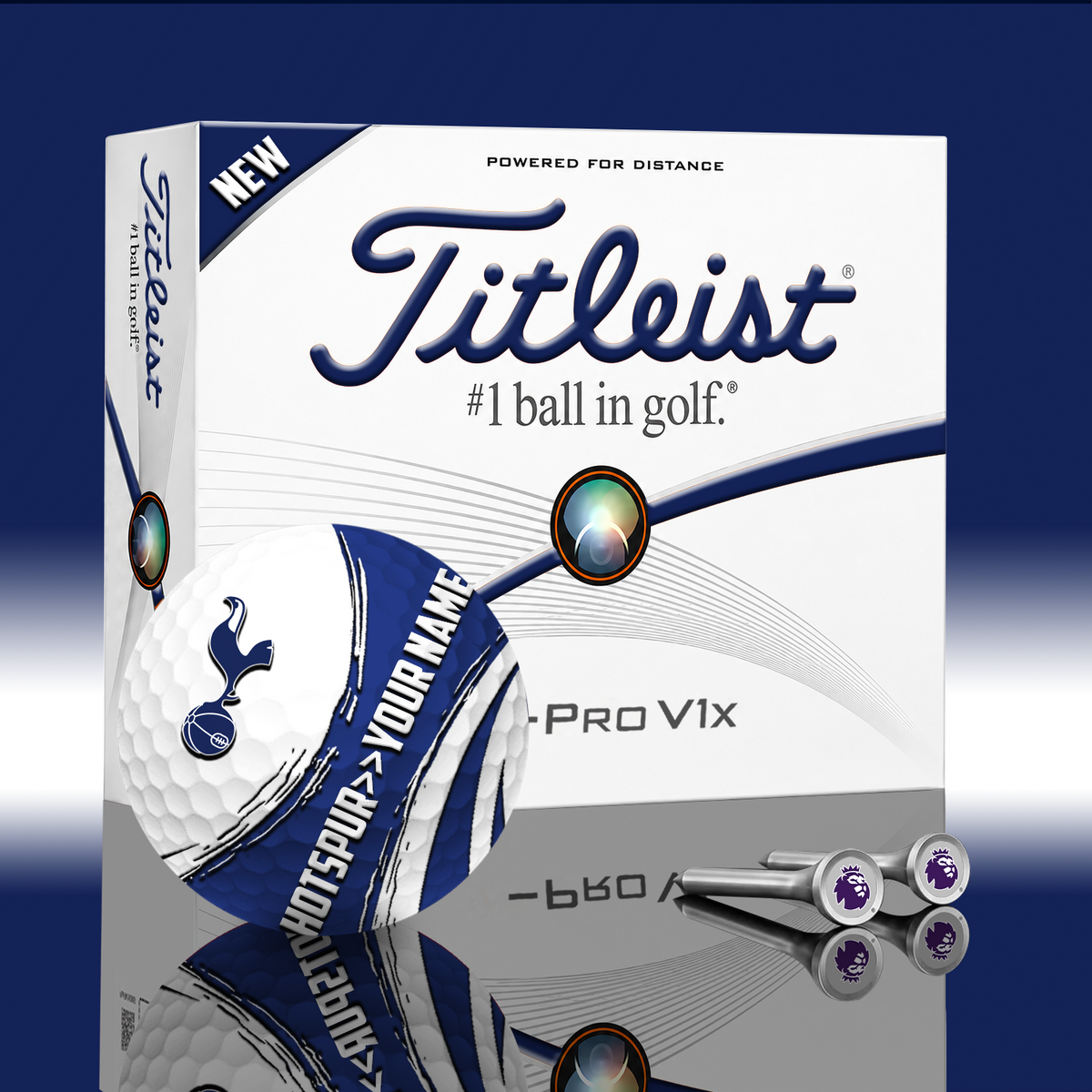TOT x EPL PERSONALIZED GOLF BALL LIMITED EDITION