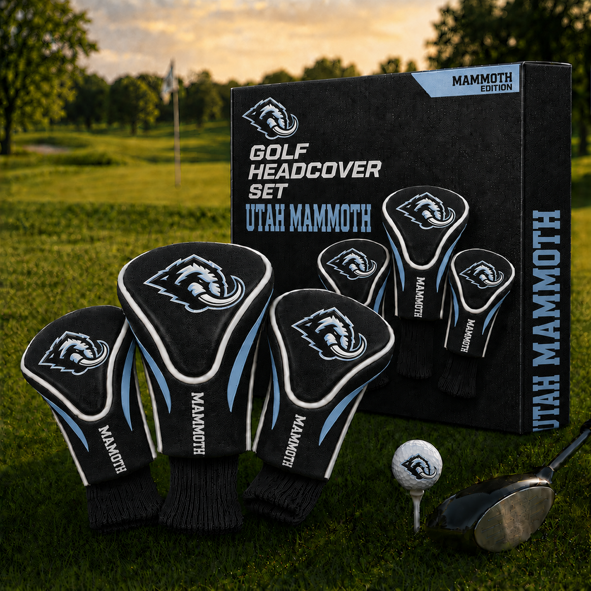 UTA Team Golf NHL 3-Pack Contour Sock Headcovers