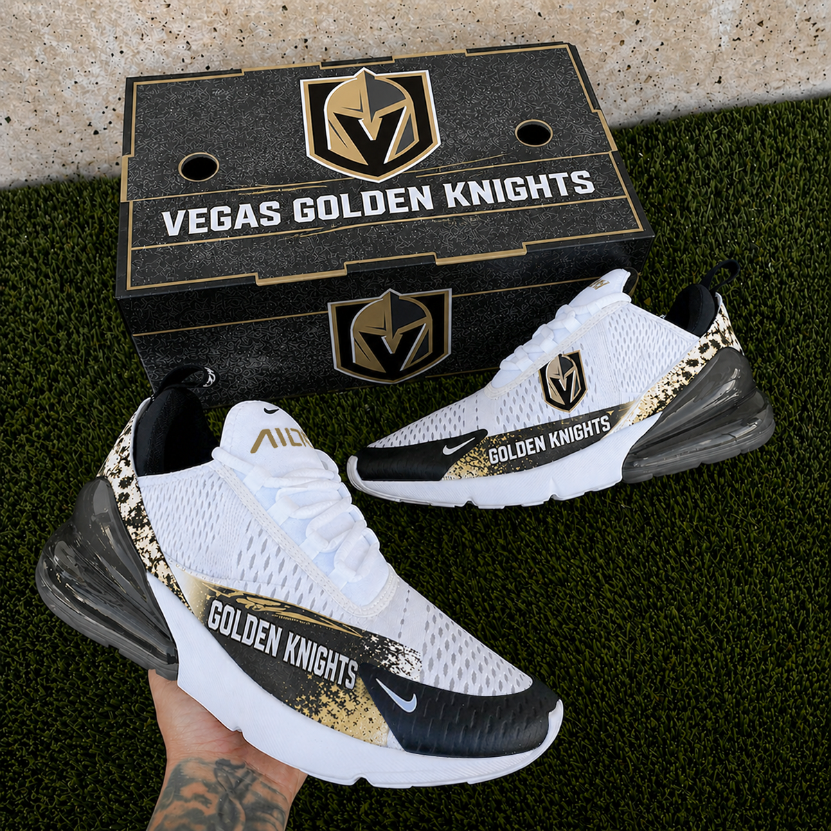 VGK x NHL Nike Air Max 270 Shoes