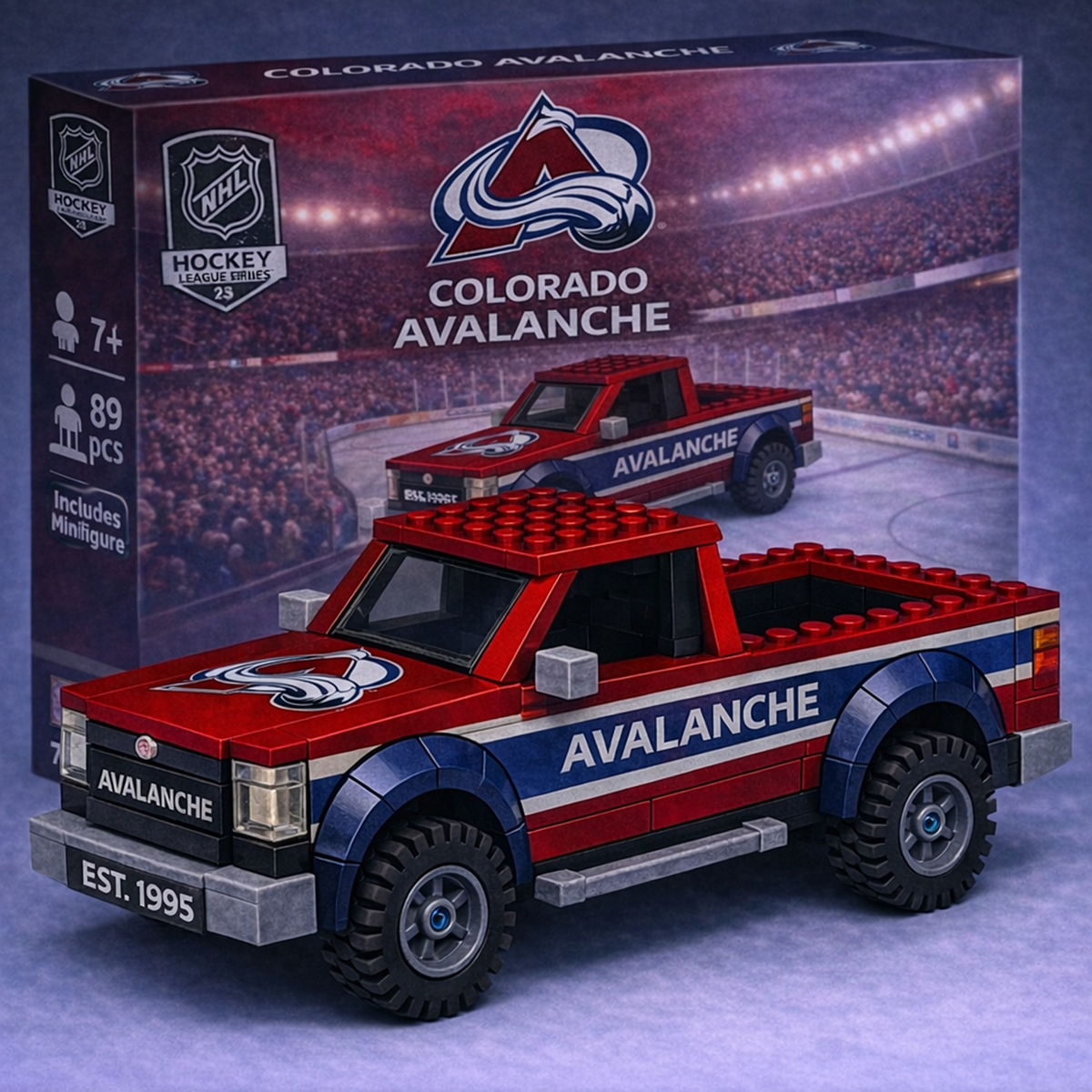 COL x NHL Building Blocks Truck Toy Set V2 DatND DVT