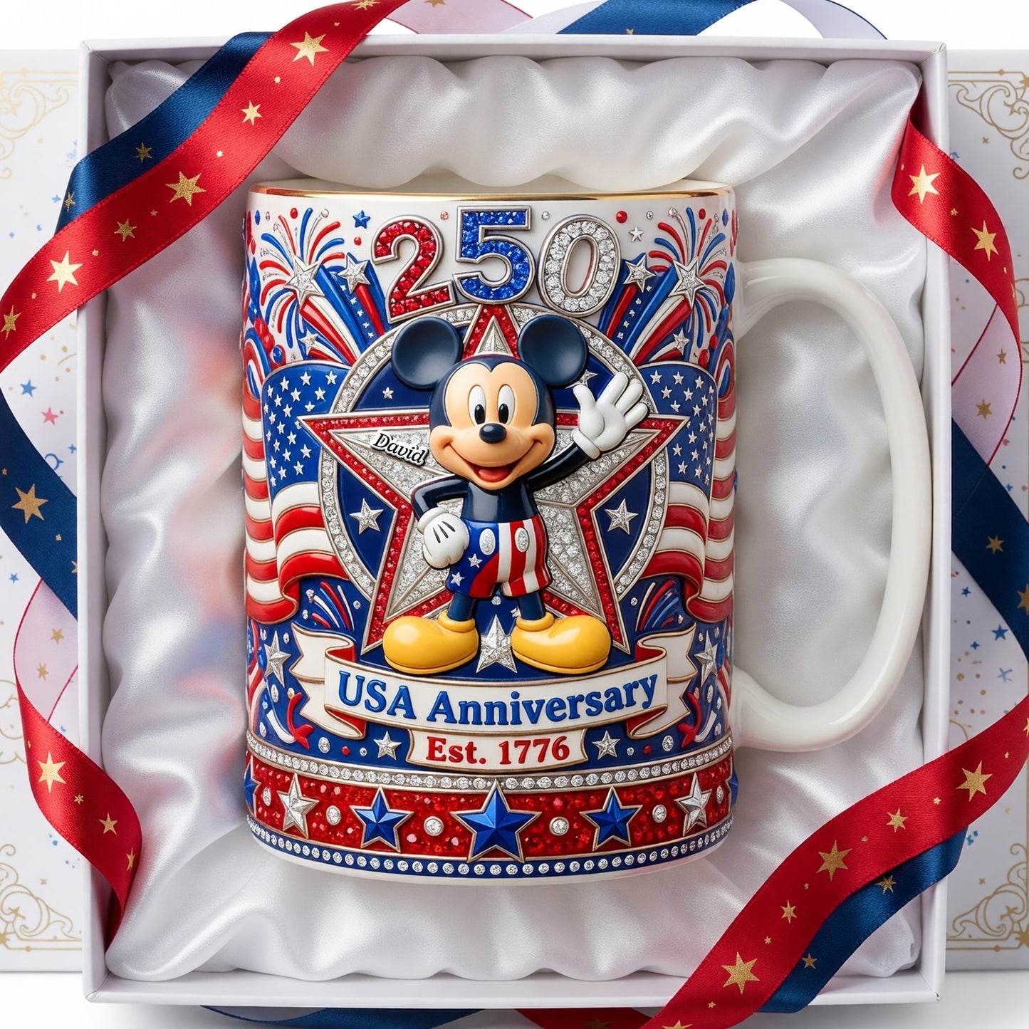 250th Anniversary USA Coffee Mug - Personalized Gifts For Patriots 0206 NAK TTT