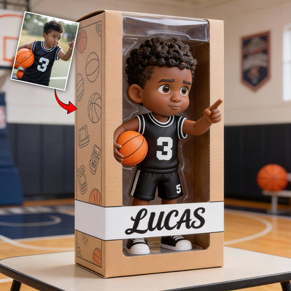 Love Basketball - Personalized Basketball Custom Shaped Acrylic Plaque PTT
