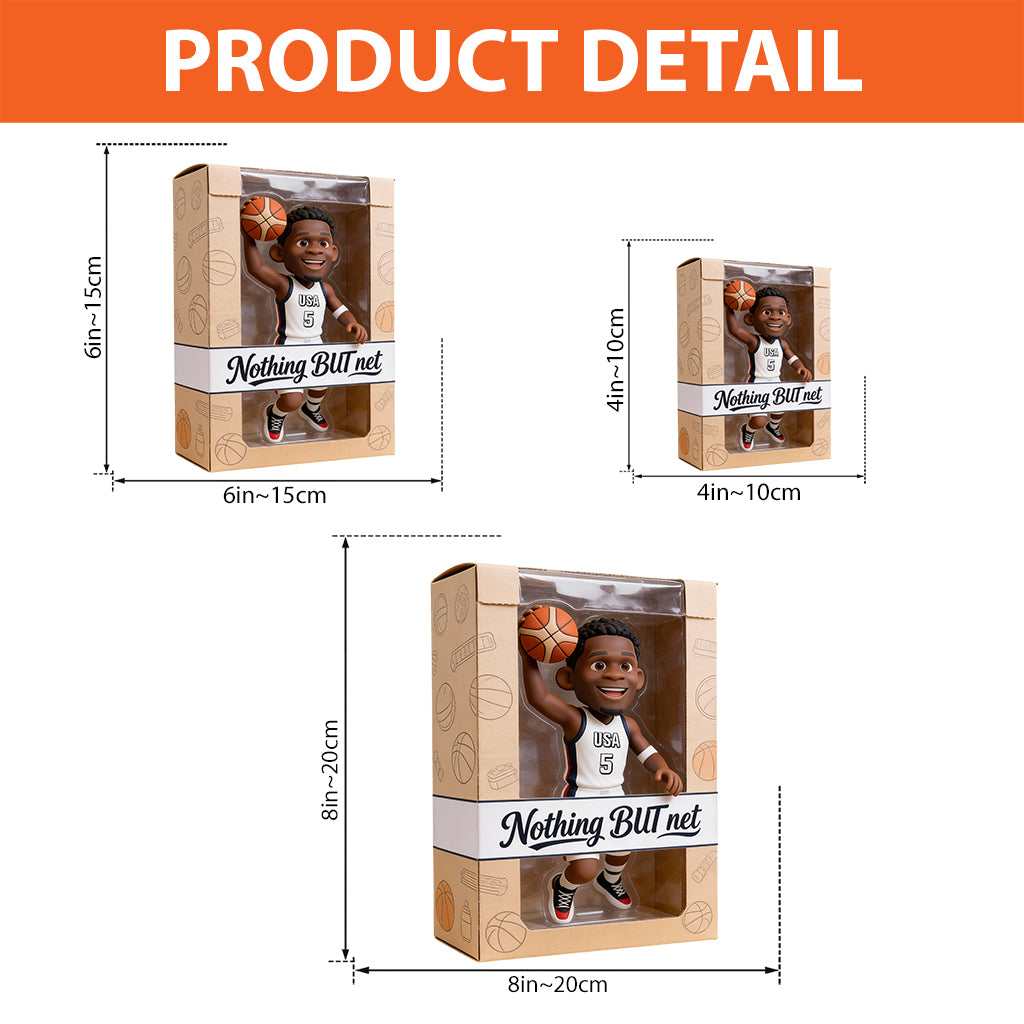 Love Basketball - Personalized Basketball Custom Shaped Acrylic Plaque PTT