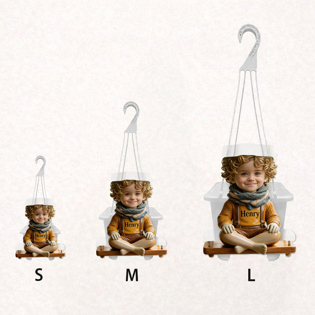 Little Bloom Swing - NFL Personalized Kid Hanging Pot BQH