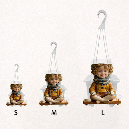 Little Bloom Swing - NFL Personalized Kid Hanging Pot BQH