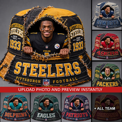 Personalized NFL Premium Edition Bucket Hat 3006 NAK NHT