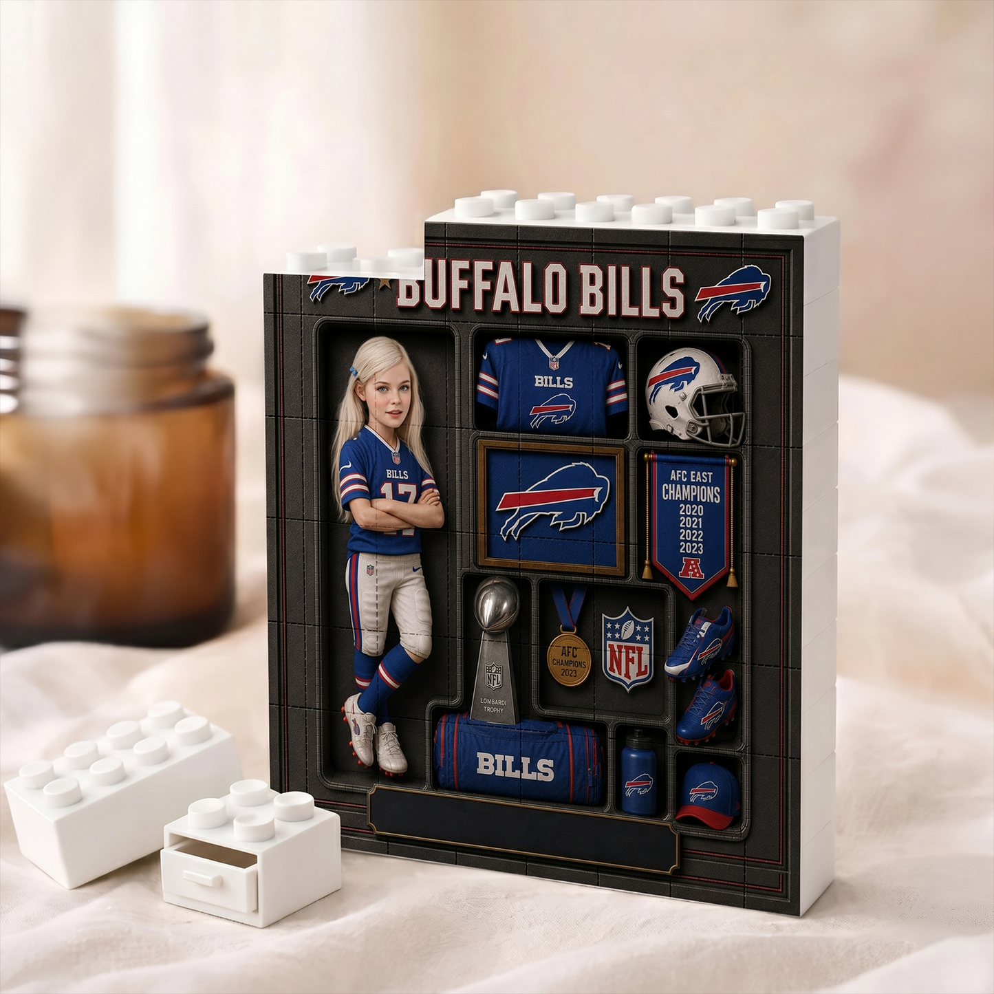 Personalized NFL football puzzle set 1806 NAK NHT