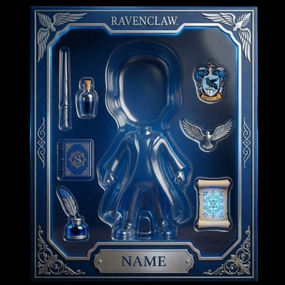 Personalized Magic School Plaque with Photo & Name – Custom Wizard Character Gift BQH