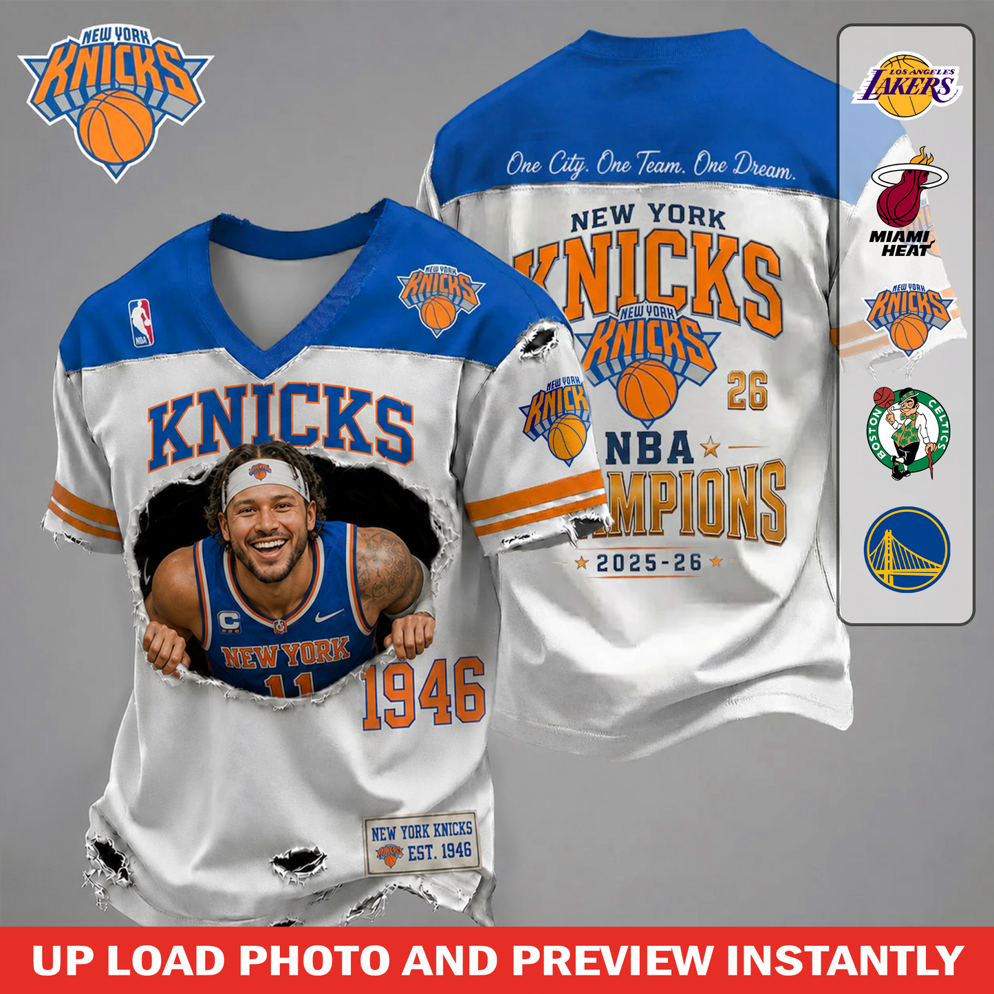 Presonalized NBA Luxury Classic T-shirt 3006 NAK TTT