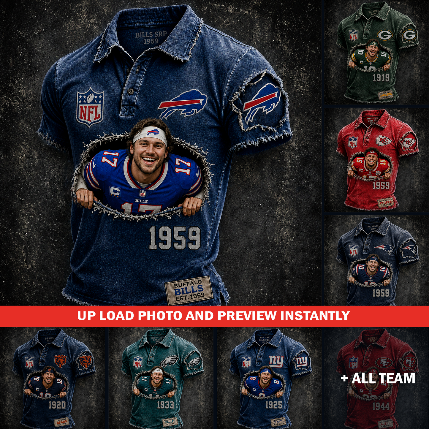 Personalized NFL Premium Polo Gift For Fans 2406 NAK TTT